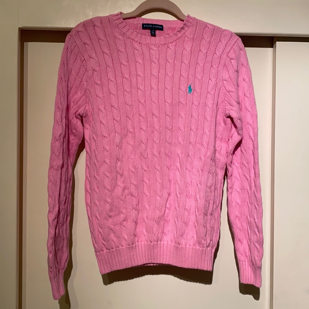 New Ralph Lauren Pink Sweater